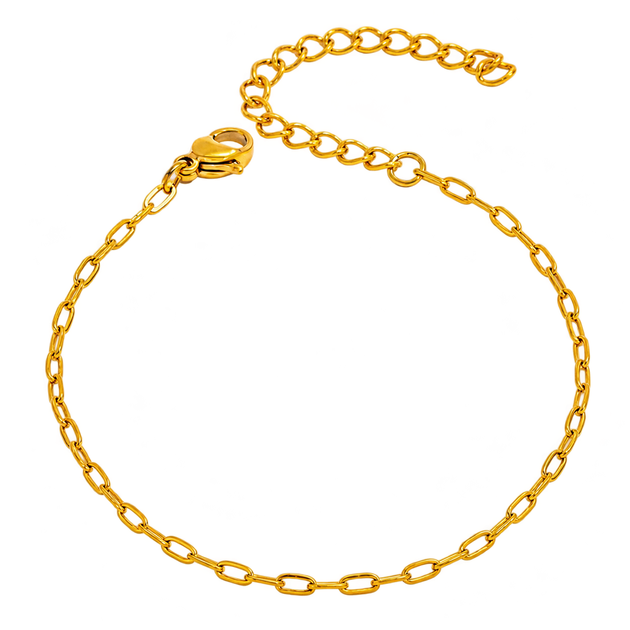 Delphine Rectangle-Link Bracelet
