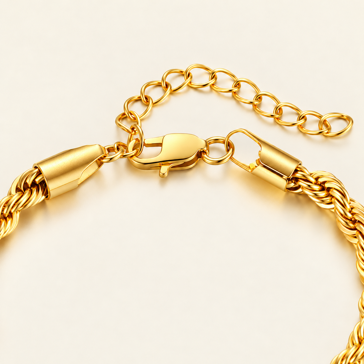 Ameline Rope Bracelet - clasp detail