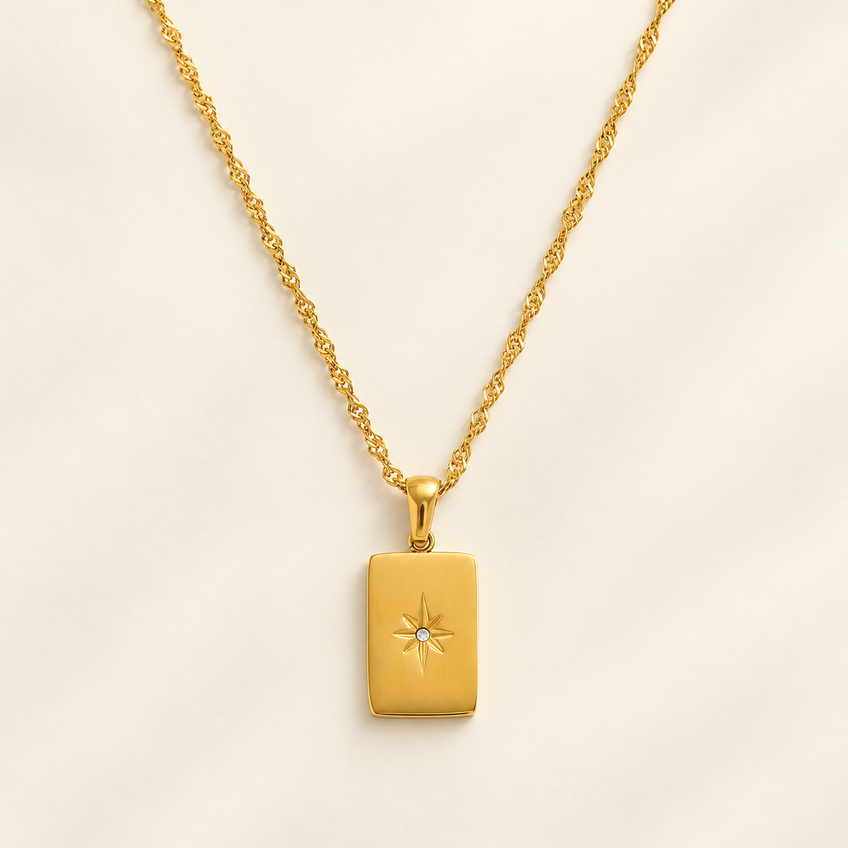 Estelle North Star Necklace - hero