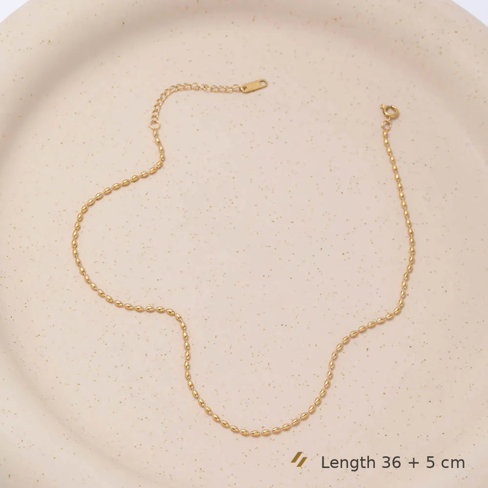 Roselle Bead Choker - size-guide