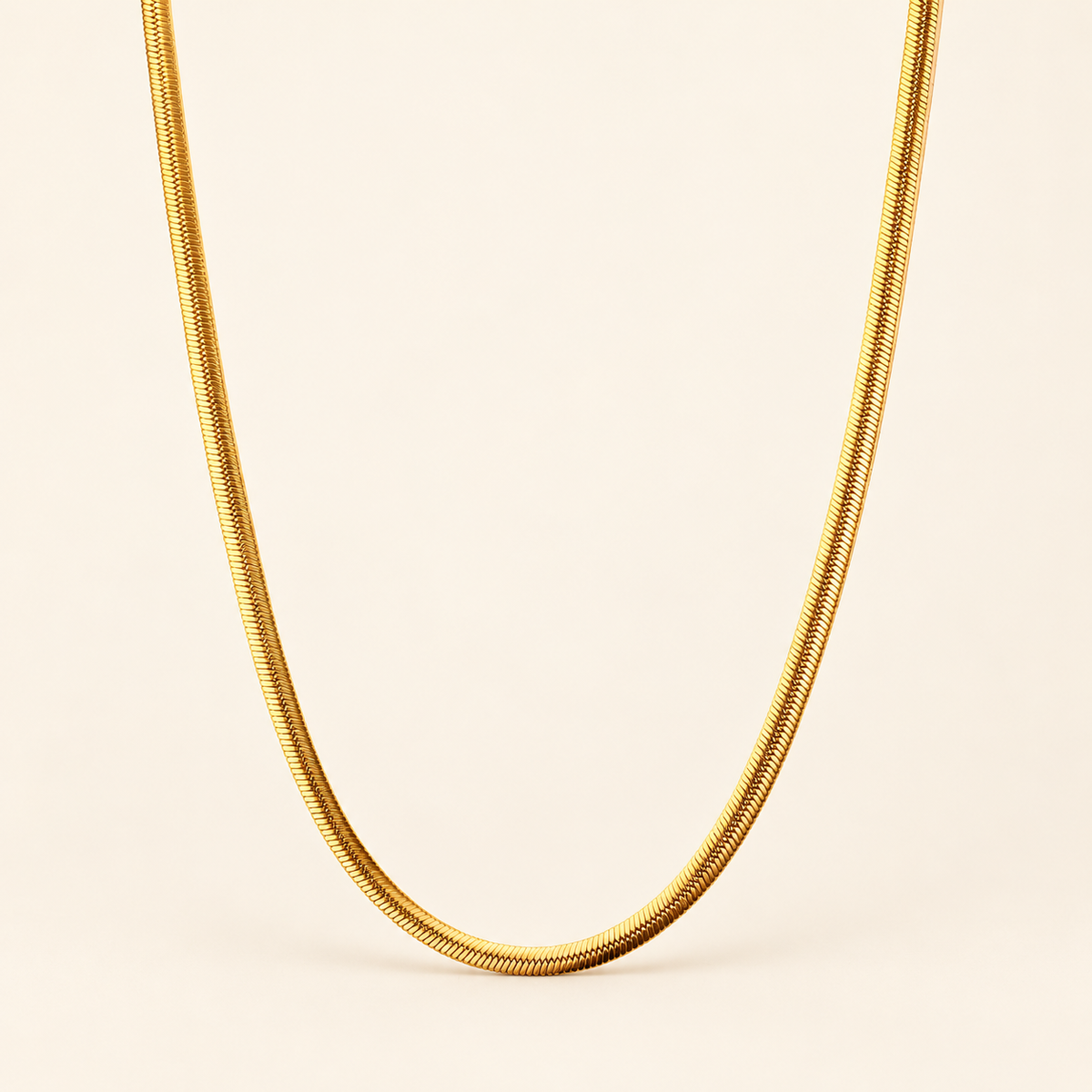 Solenne Herringbone Necklace - hero