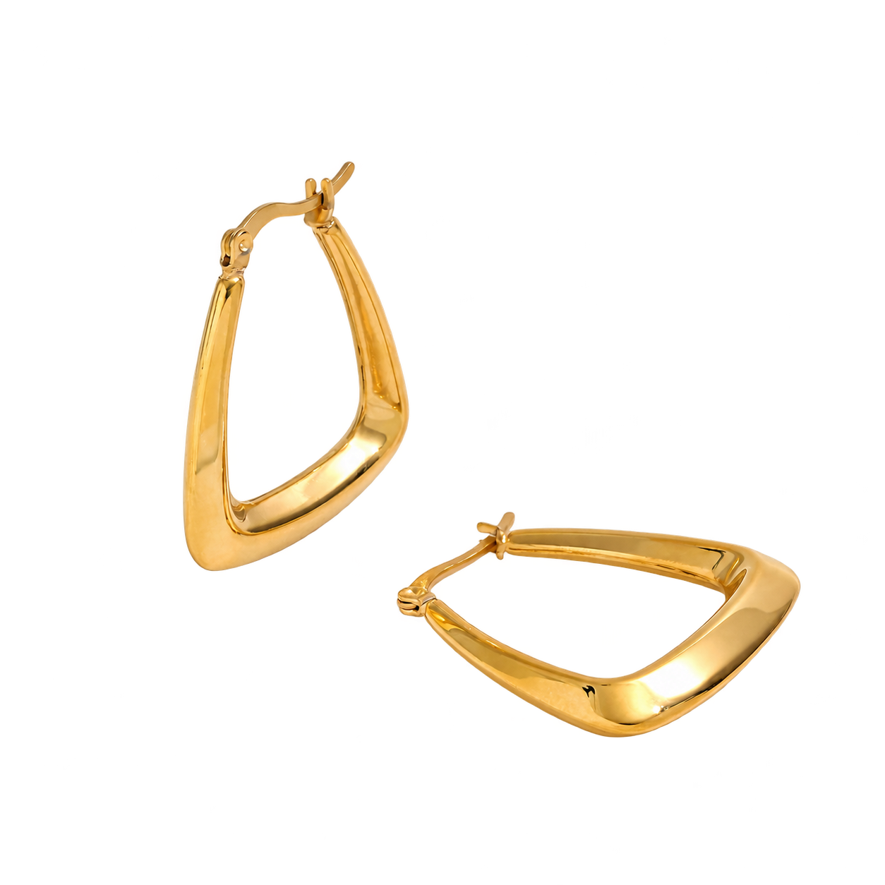 Noelle Triangle Hoops